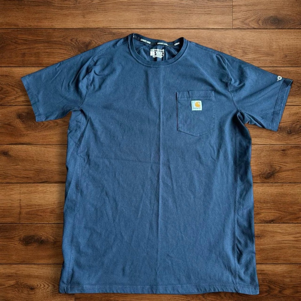 Carhartt Men's Blue Pocket T-Shirt
